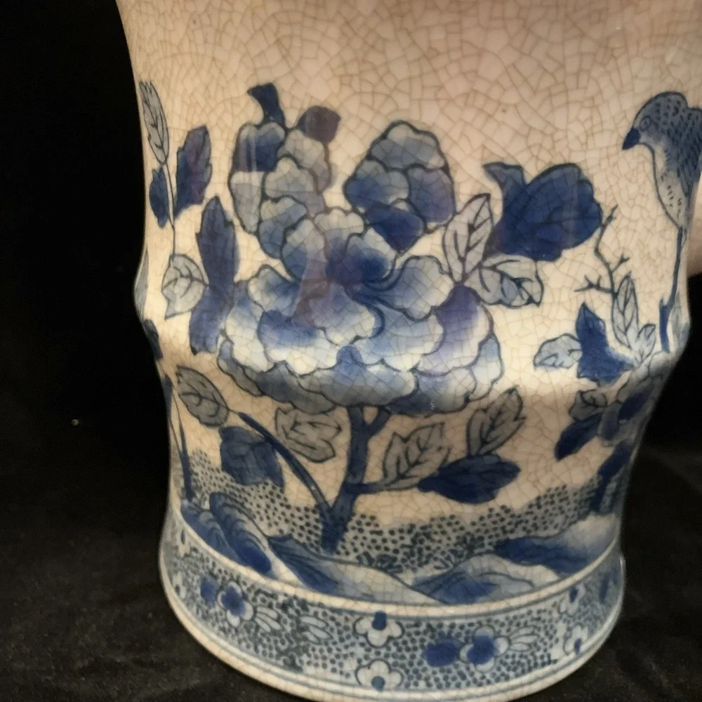 Vintage chinese blue